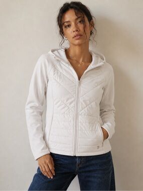 Fila Hybrid Sport Quilted Hooded Jacket